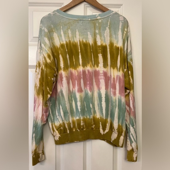 Young Fabulous & Broke Coraline Sweatshirt Tie Dye Size Medium - Picture 9 of 10